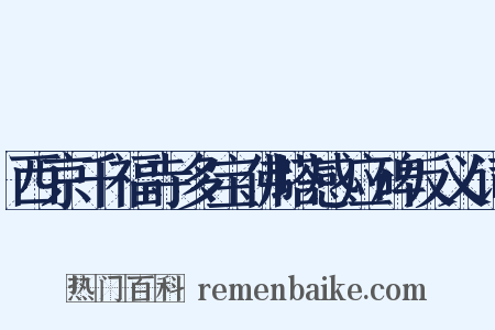 西京千福寺多宝佛塔感应碑反义词是什么意思的图片